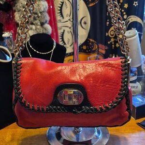 EUC BADGLEY CROSSBODY BAG.